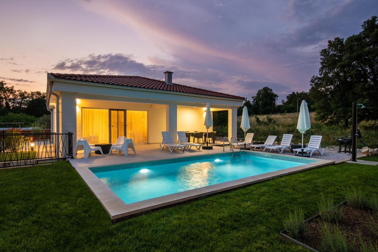 Villa Destiny Nedescina, Istrien, Kroatien 외부 사진
