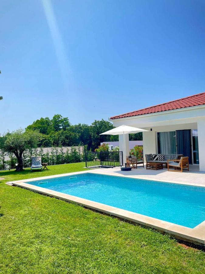 Villa Destiny Nedescina, Istrien, Kroatien 외부 사진