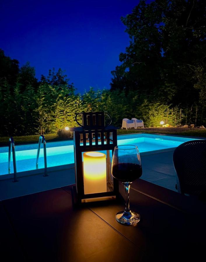 Villa Destiny Nedescina, Istrien, Kroatien 외부 사진